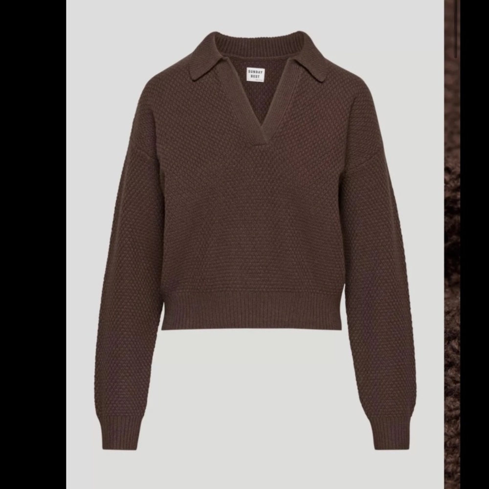 Sunday Best Brown Sweater
